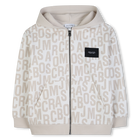 Sweat zipp&eacute; &agrave; capuche MARC JACOBS 
                    GARCON