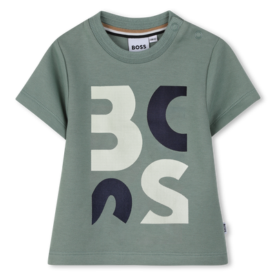 TEE-SHIRT MANCHES COURTES BOSS GARCON