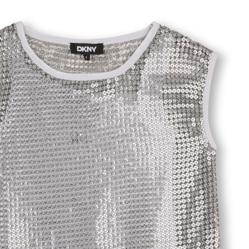 Robe a manches courtes DKNY 
                        FILLE