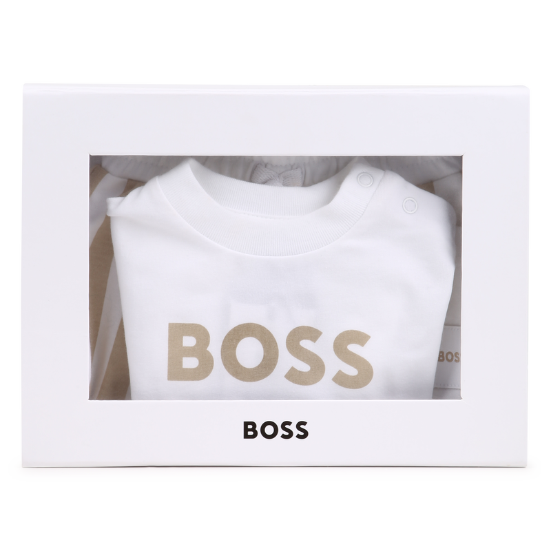 ENSEMBLE T-SHIRT + SHORT BOSS 
                        GARCON