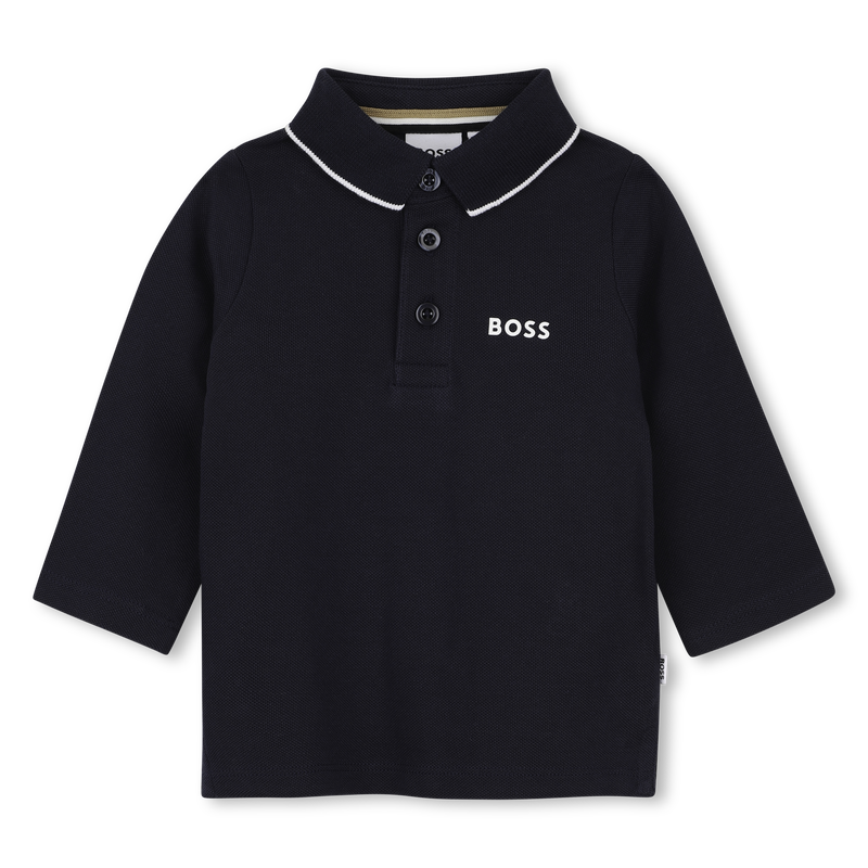 Polo manches longues BOSS 
                        GARCON