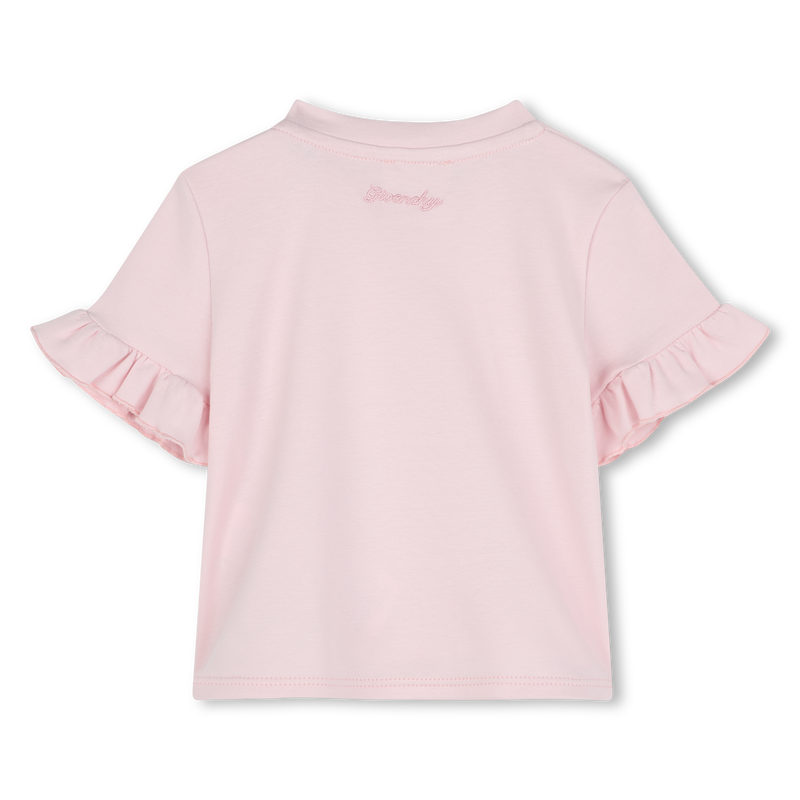 T-shirt à manches volantées GIVENCHY 
                    FILLE