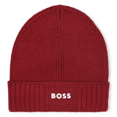 Bonnet tricot avec sigle BOSS GARCON