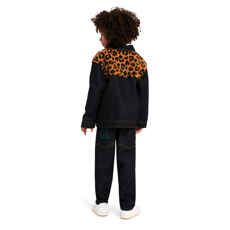 Veste en denim imprimée KENZO KIDS 
                    UNISEXE