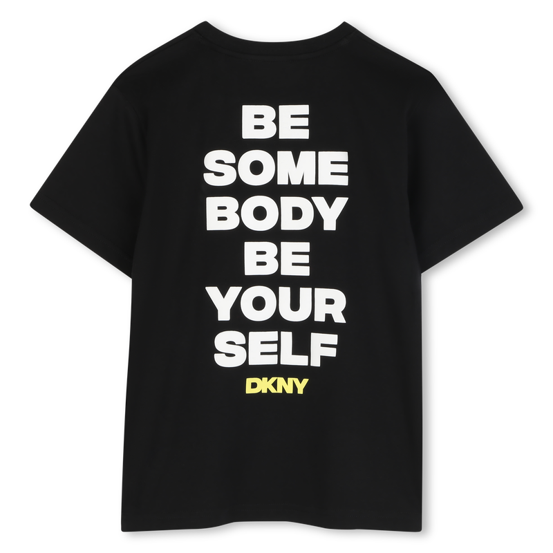T-shirt manches courtes coton DKNY 
                    UNISEXE