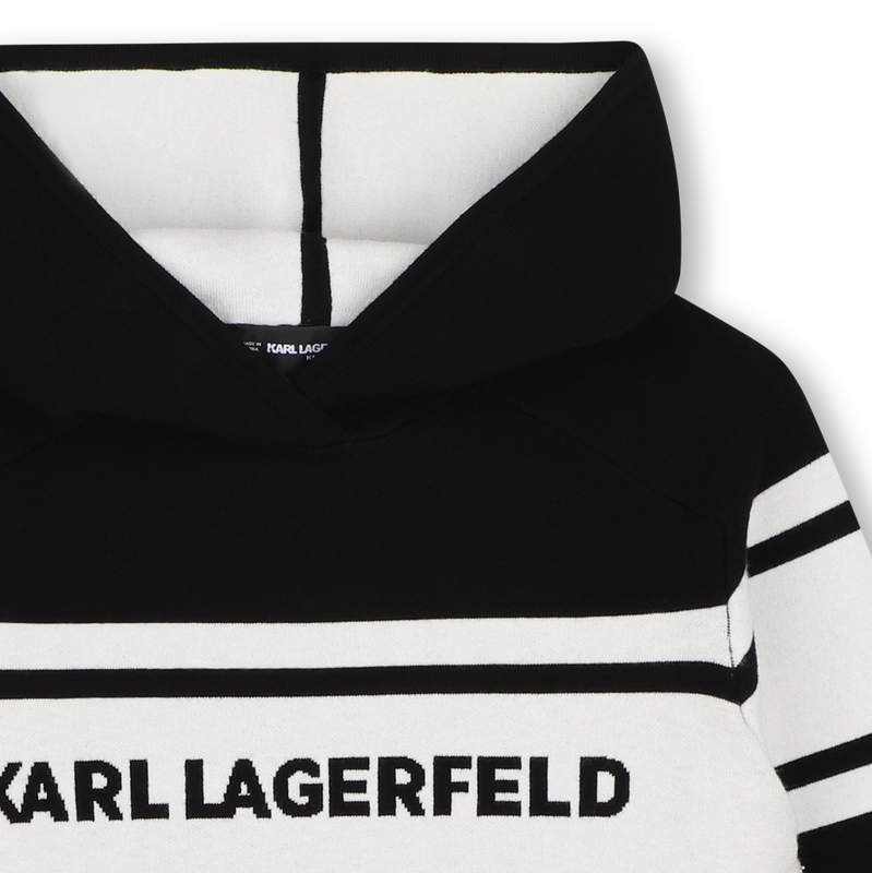 Pull &agrave; capuche KARL LAGERFELD KIDS 
                        GARCON