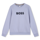 Sweat-shirt-shirt, BLEU DELAVE, hi-res