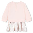Robe bimati&egrave;re orn&eacute;e de sequins MICHAEL KORS 
                    FILLE