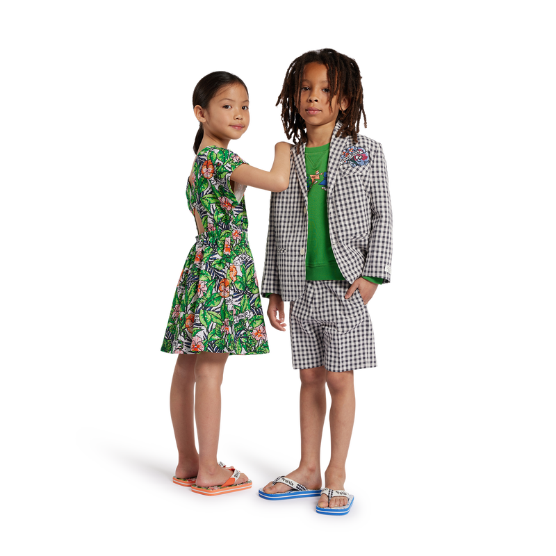 Veste de costume à carreaux KENZO KIDS 
                    GARCON