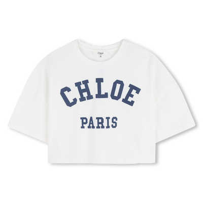 TEE-SHIRT MANCHES COURTES CHLOE FILLE