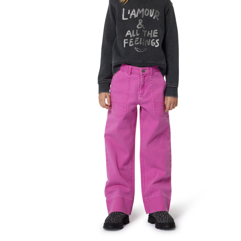 Sweat-shirt en molleton ZADIG VOLTAIRE 
                        FILLE