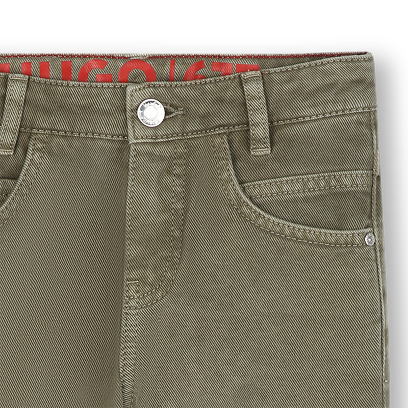 Pantalon en sergé délavé Hugo 
                    GARCON