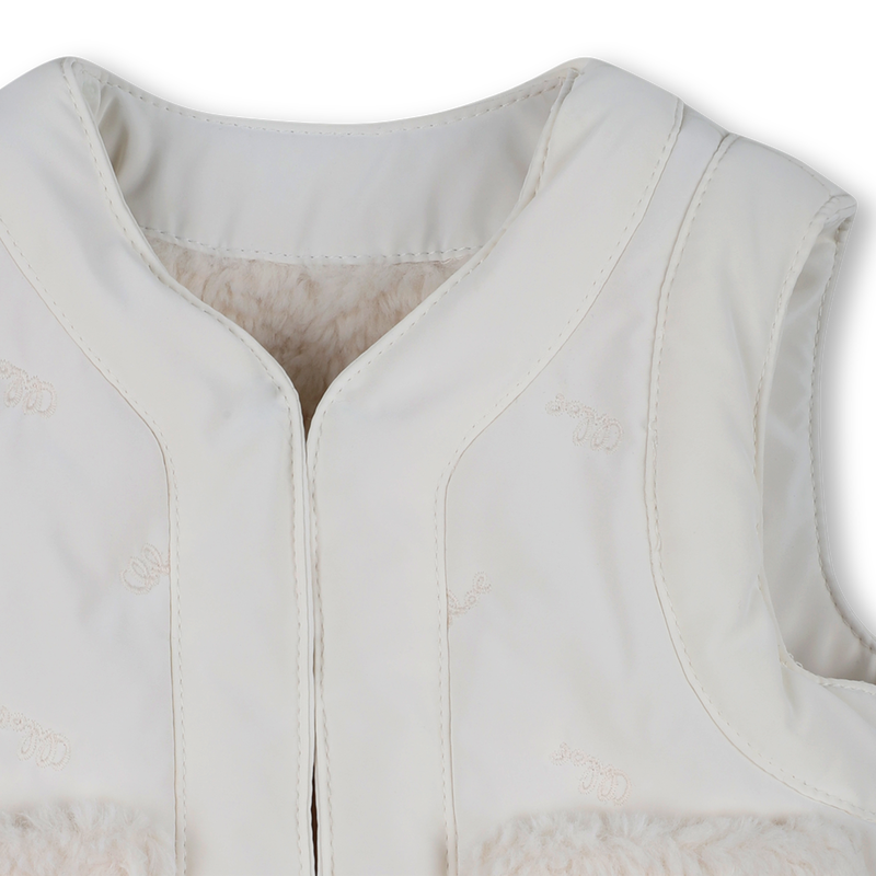 Gilet sans manches réversible CHLOE 
                    FILLE