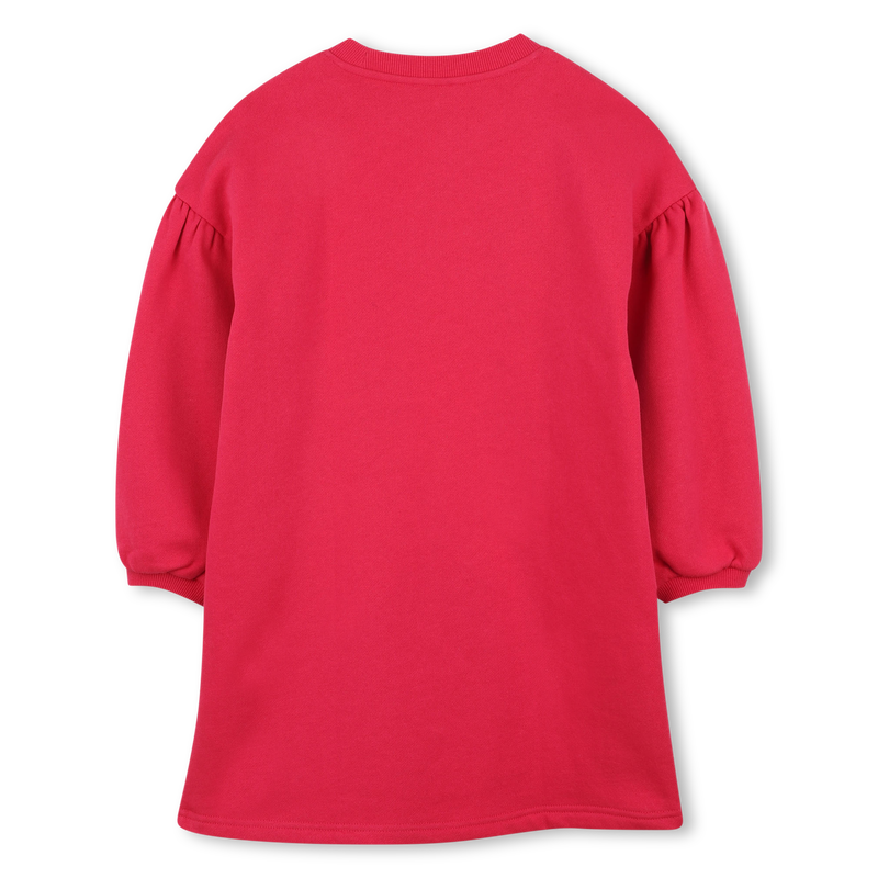 Robe sweatshirt à manches ballon KENZO KIDS 
                    FILLE