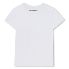 T-shirt &agrave; manches courtes KARL LAGERFELD KIDS 
                    FILLE