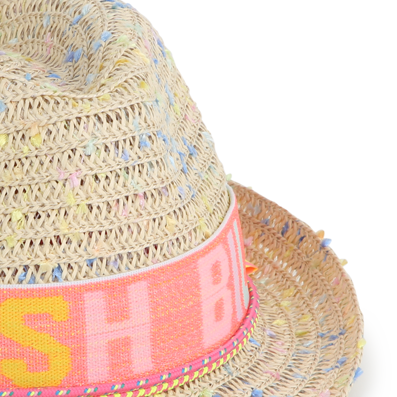 Chapeau tressé multicolore BILLIEBLUSH 
                    FILLE