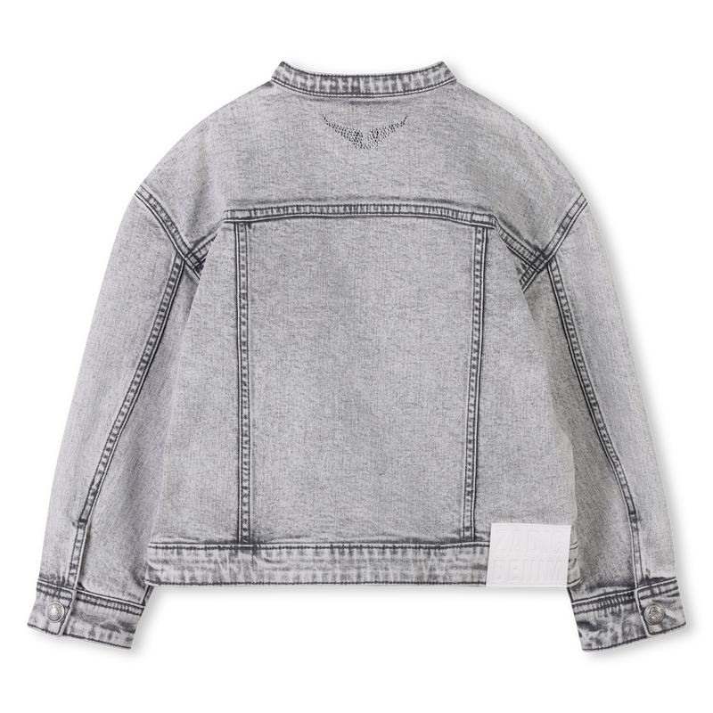 Veste en jean à strass ZADIG & VOLTAIRE 
                        FILLE