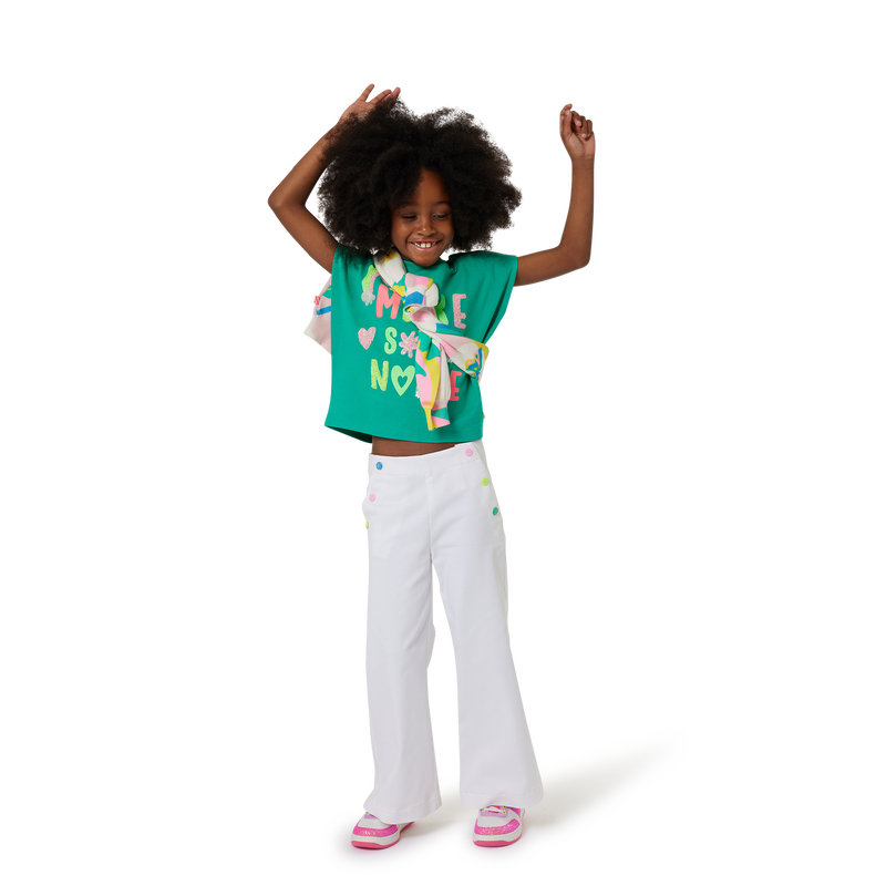 T-shirt ample à message BILLIEBLUSH 
                    FILLE