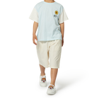 Bermuda en coton uni KENZO KIDS 
                    GARCON