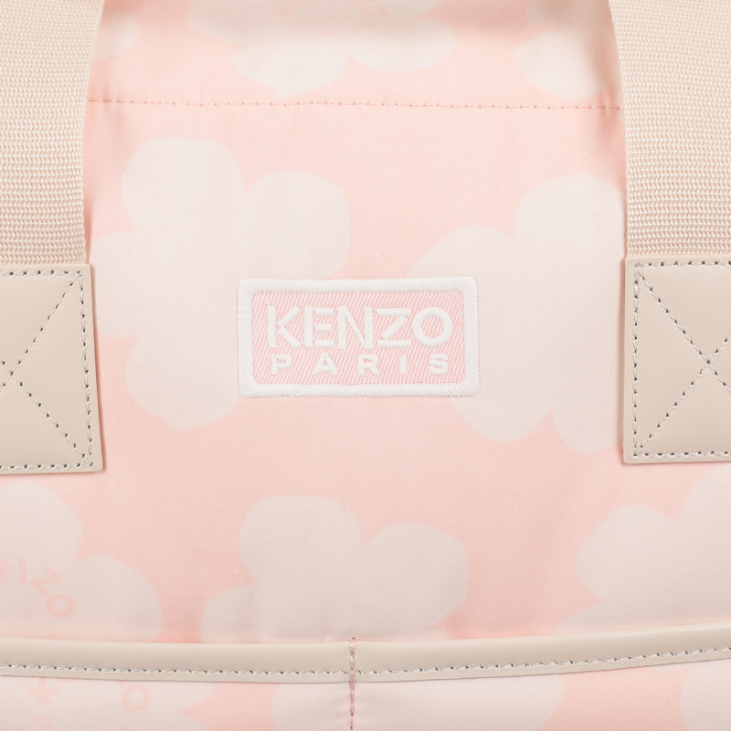Sac à langer matelassé en popeline imprimée KENZO KIDS 
                    UNISEXE