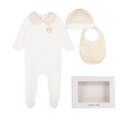 Ensemble pyjama, bonnet et bavoir MICHAEL KORS FILLE