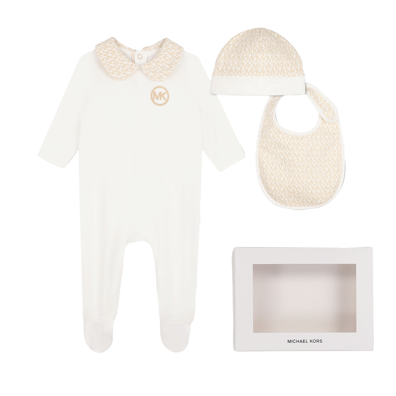 Ensemble pyjama, bonnet et bavoir MICHAEL KORS 
                        FILLE
