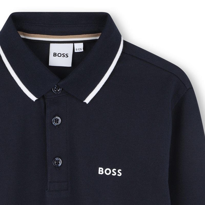 Polo à manches longues BOSS 
                    GARCON