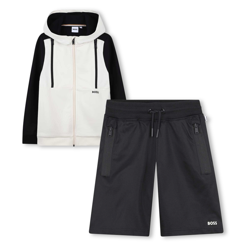 Ensemble cardigan et short BOSS 
                    GARCON