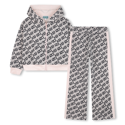 Ensemble cardigan et pantalon KENZO KIDS FILLE