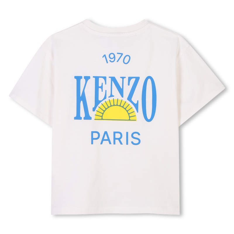 T-shirt manches courtes coton KENZO KIDS 
                        GARCON