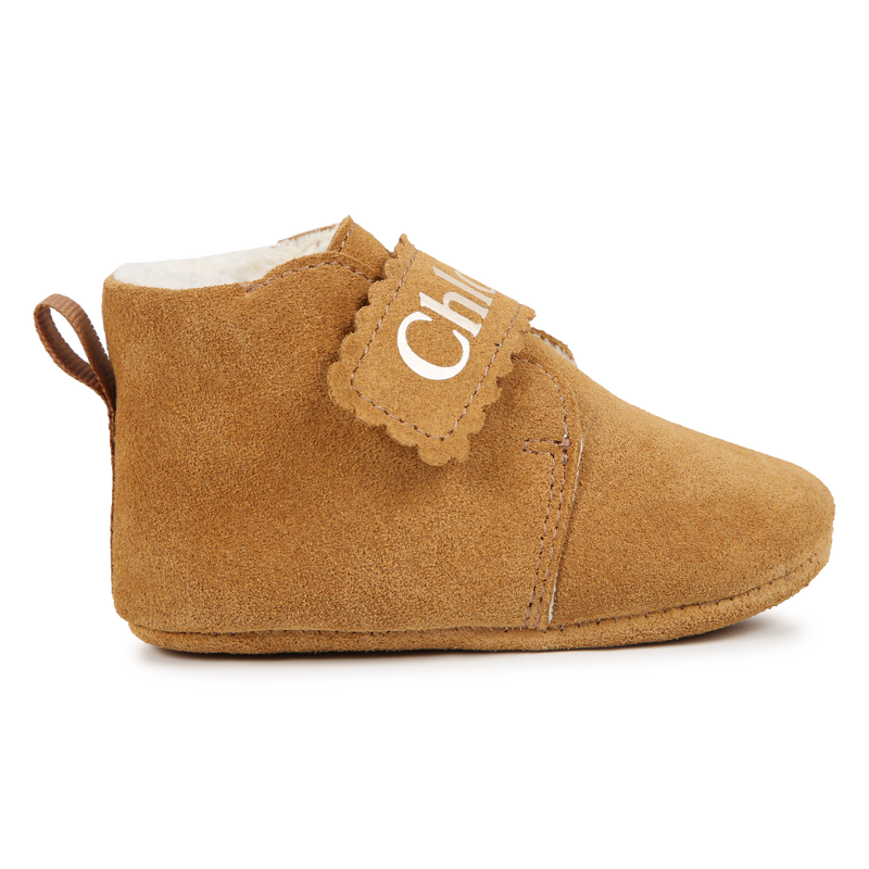 Chaussons avec bande auto-agrippante CHLOE 
                    FILLE
