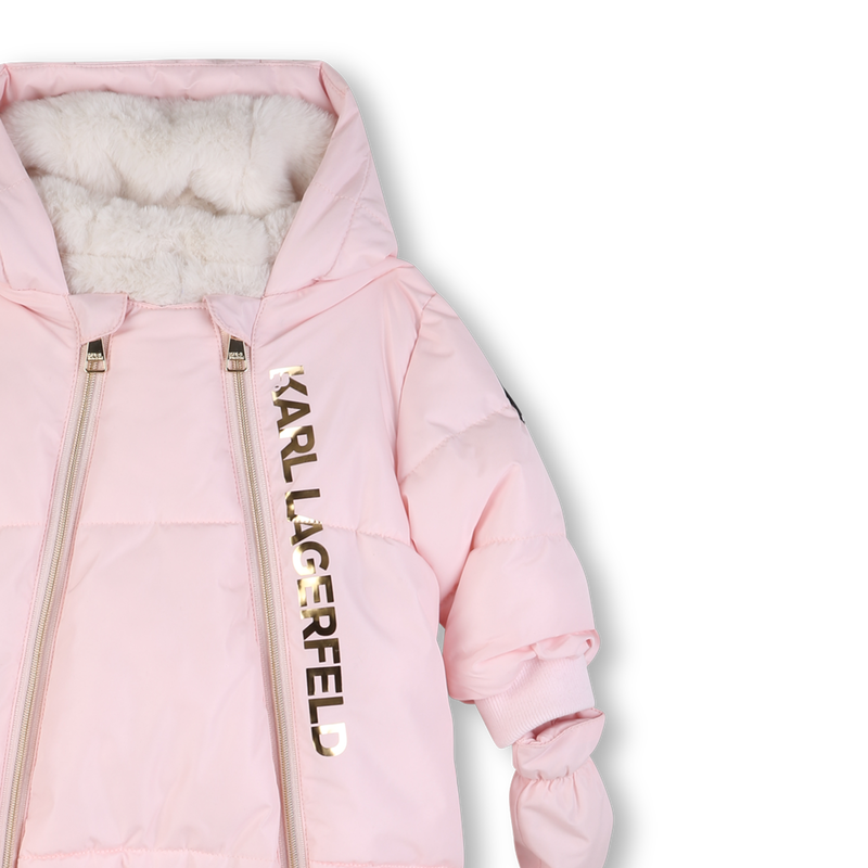 Combinaison pilote en polyester KARL LAGERFELD KIDS 
                    FILLE