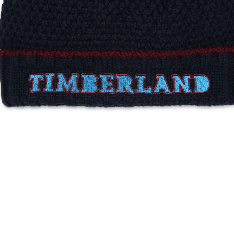 Bonnet à pompon en tricot TIMBERLAND 
                    GARCON