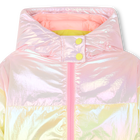 Doudoune tricolore &agrave; capuche BILLIEBLUSH 
                    FILLE