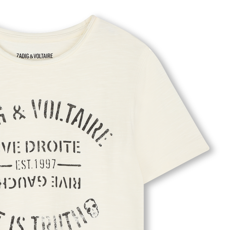 T-shirt à manches courtes ZADIG & VOLTAIRE 
                    UNISEXE
