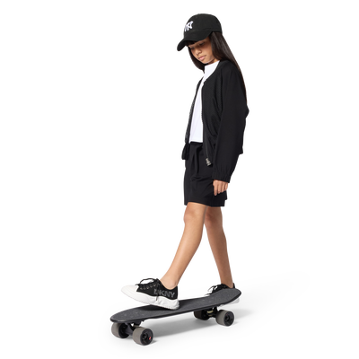 SWEAT ZIPP&Eacute; &Agrave; CAPUCHE DKNY FILLE