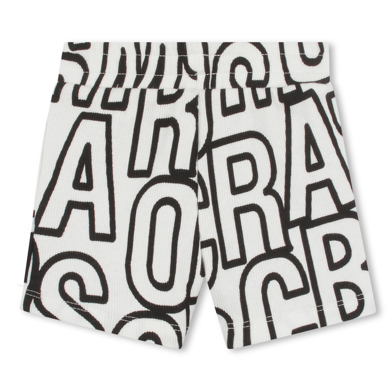 T-shirt et short côtelés THE MARC JACOBS 
                    UNISEXE