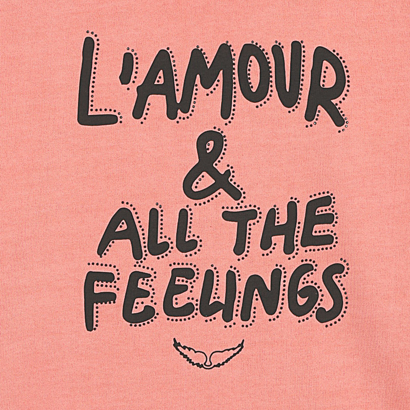 T-shirt &agrave; manches courtes ZADIG & VOLTAIRE 
                        FILLE