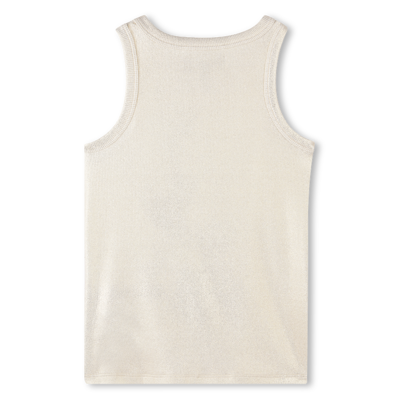 Débardeur à côtes 2x2 DKNY 
                    FILLE