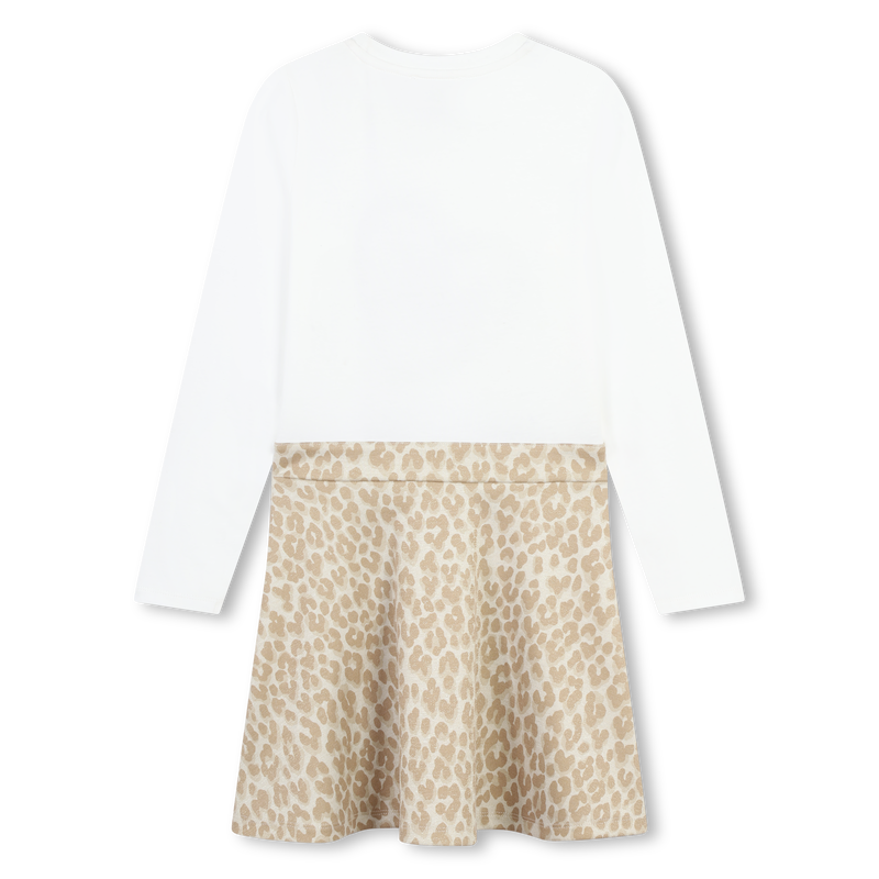 Robe cloutée manches longues MICHAEL KORS 
                    FILLE