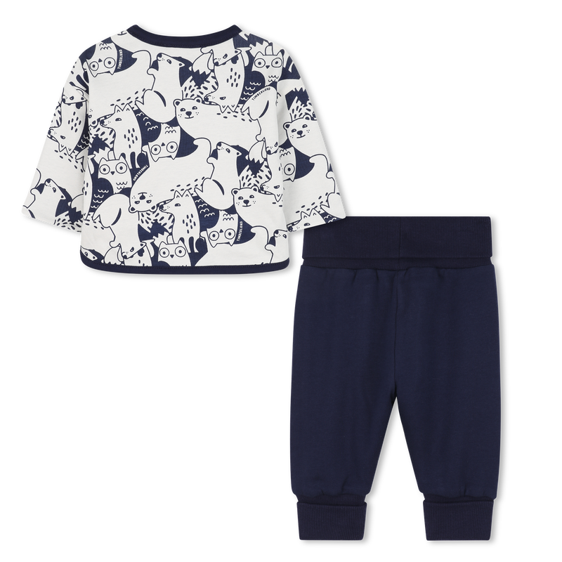 T-shirt pression et pantalon TIMBERLAND 
                    GARCON