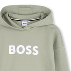 Sweat-shirt-shirt &agrave; capuche BOSS 
                    GARCON
