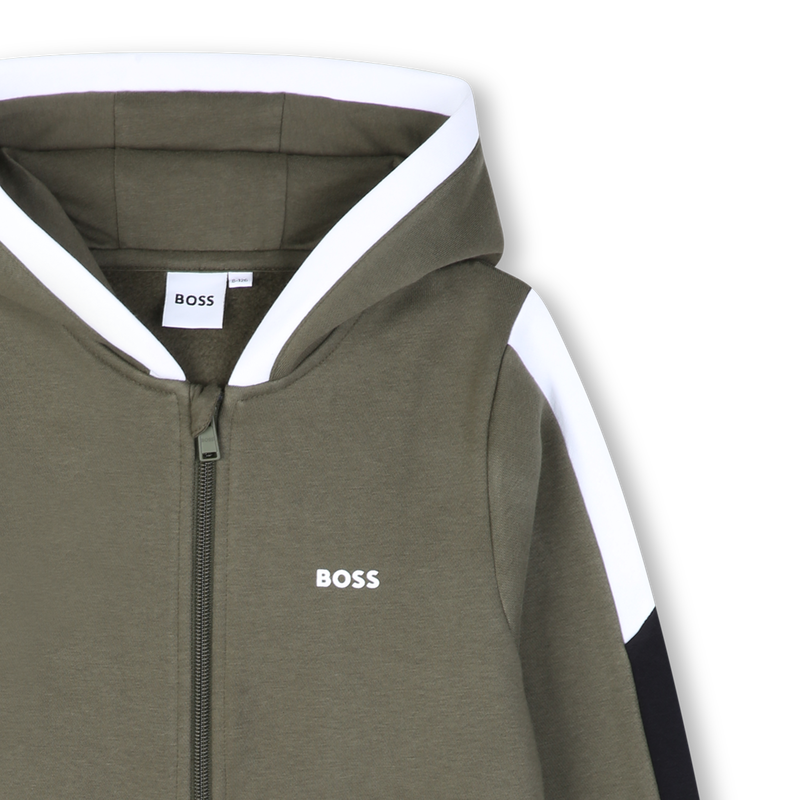 Cardigan &agrave; capuche BOSS 
                        GARCON