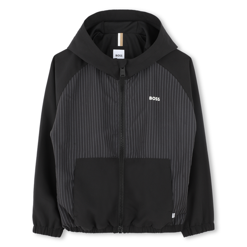 Coupe-vent zippé à capuche BOSS 
                    GARCON