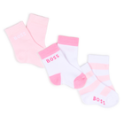 Lot de 3 paires de chaussettes BOSS 
                    FILLE