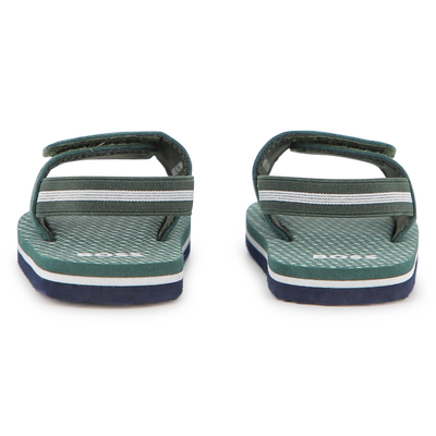 CLAQUETTES &Agrave; FERMETURE PAR BANDES AUTO AGRIPPANTES BOSS GARCON