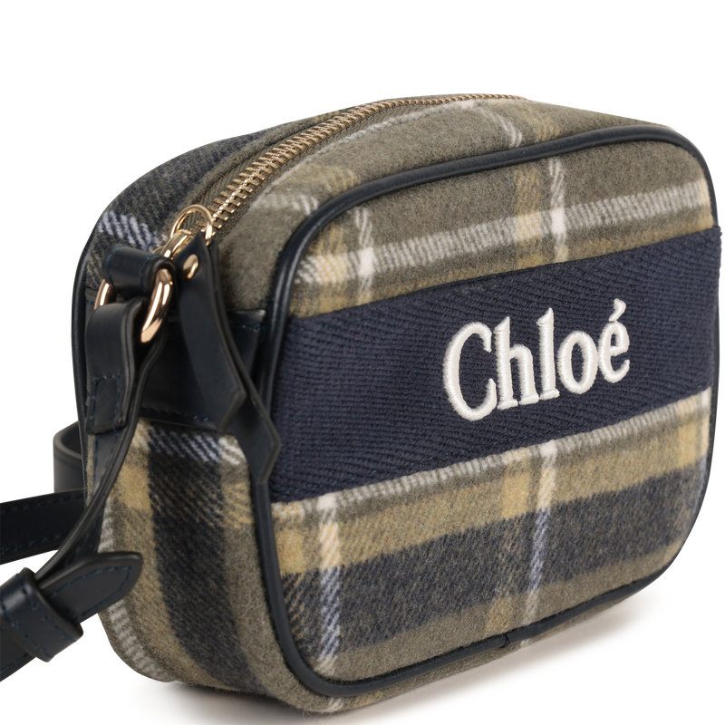 Sac bandouli&egrave;re &agrave; carreaux CHLOE 
                        FILLE