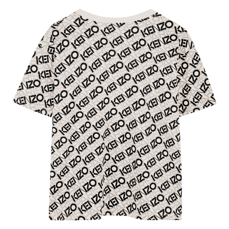 T-shirt imprimé en coton KENZO KIDS 
                    GARCON