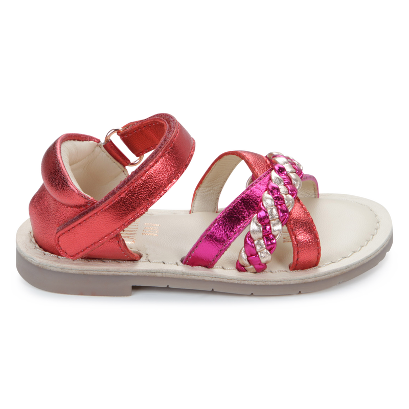 Sandales en cuir