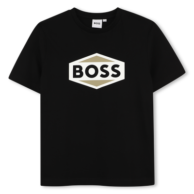 TEE-SHIRT MANCHES COURTES BOSS GARCON